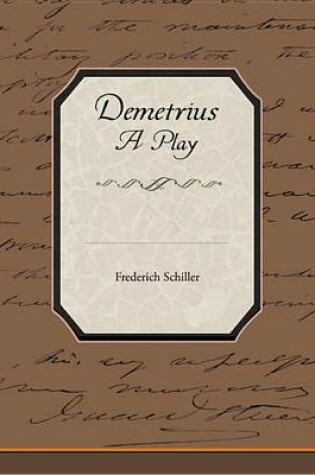 Cover of Demetrius - A Play (eBook)