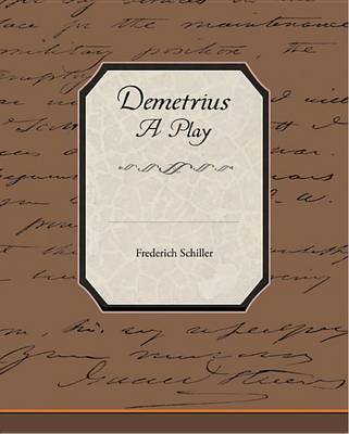 Book cover for Demetrius - A Play (eBook)