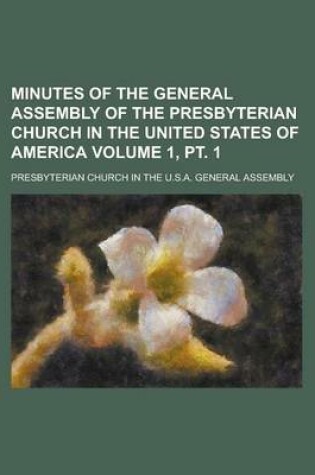 Cover of Minutes of the General Assembly of the Presbyterian Church in the United States of America (1863)