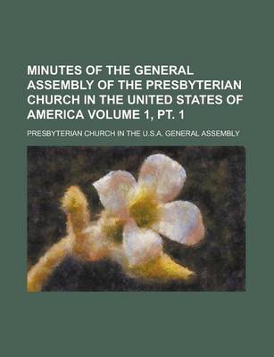 Book cover for Minutes of the General Assembly of the Presbyterian Church in the United States of America (1863)