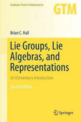 Cover of Lie Groups, Lie Algebras, and Representations