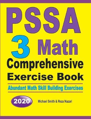 Book cover for PSSA 3 Math Comprehensive Exercise Book