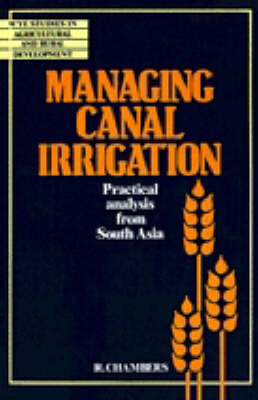 Book cover for Managing Canal Irrigation