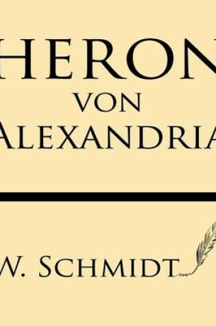 Cover of Heron Von Alexandria