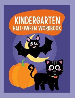 Book cover for Kindergarten Halloween Activity Book