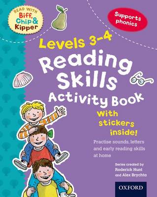 Book cover for Levels 3-4: Reading Skills Activity Book
