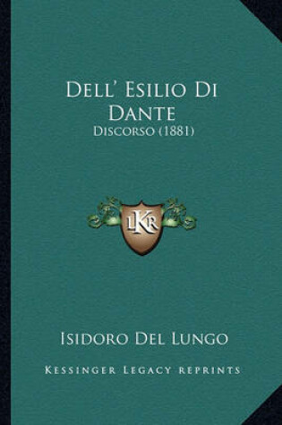 Cover of Dell' Esilio Di Dante