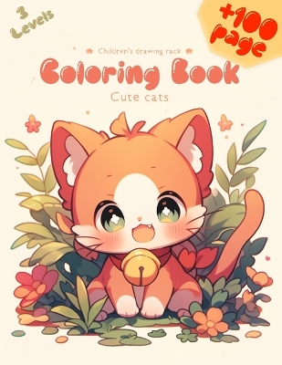 Book cover for Cute Cats Coloring Book