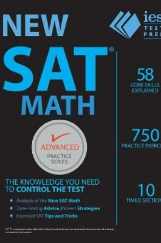 Cover of New SAT Math Practice Book