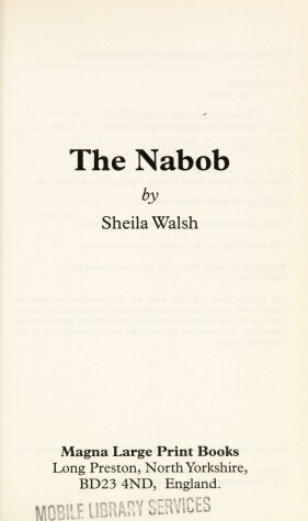 Book cover for The Nabob