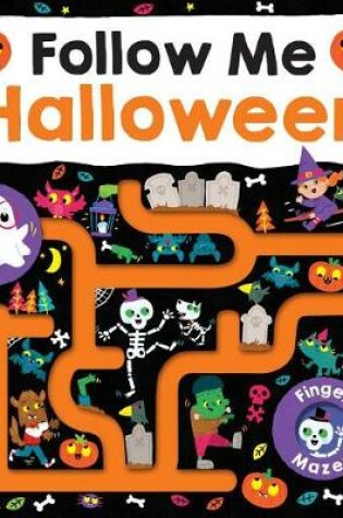 Cover of Maze Book: Follow Me Halloween