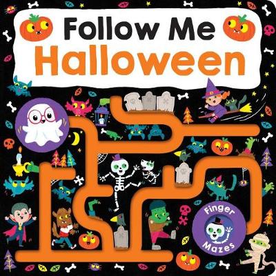 Book cover for Maze Book: Follow Me Halloween