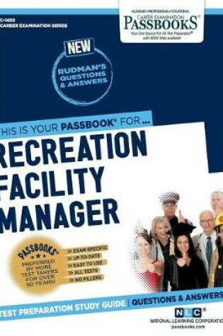 Cover of Recreation Facility Manager (C-1450)