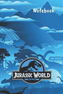 Book cover for Jurassic World Notebook