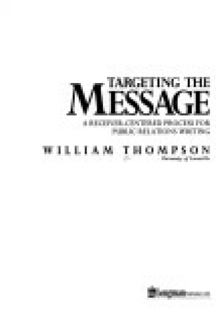 Cover of Targeting the Message