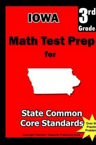 Cover of Iowa 3rd Grade Math Test Prep