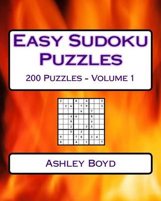 Book cover for Easy Sudoku Puzzles Volume 1