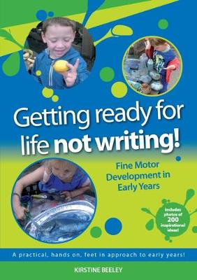 Book cover for Getting ready for life - not writing