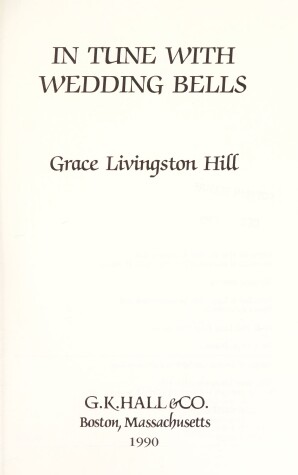 Book cover for In Tune with Wedding Bells