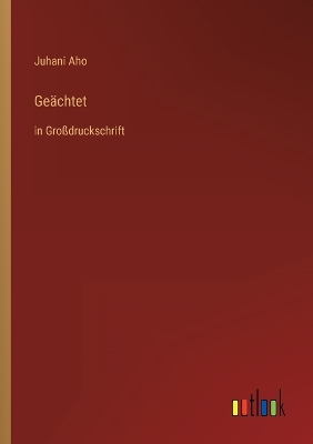 Book cover for Geächtet