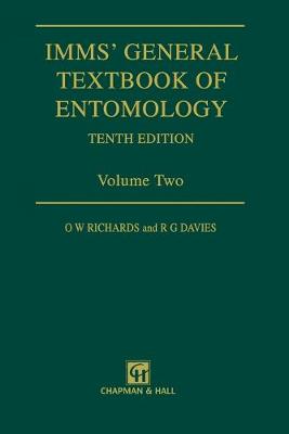 Book cover for Imms’ General Textbook of Entomology