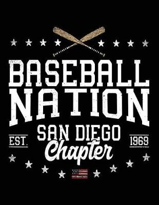Book cover for Baseball Nation San Diego Chapter Est. 1969