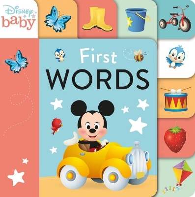 Book cover for Disney Baby: First Words
