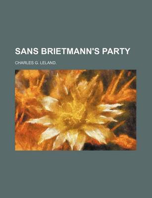 Book cover for Sans Brietmann's Party