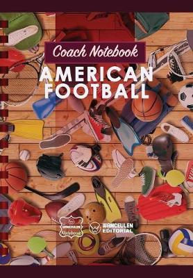 Book cover for Coach Notebook - American Football