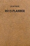 Book cover for Leather 2019 Planner