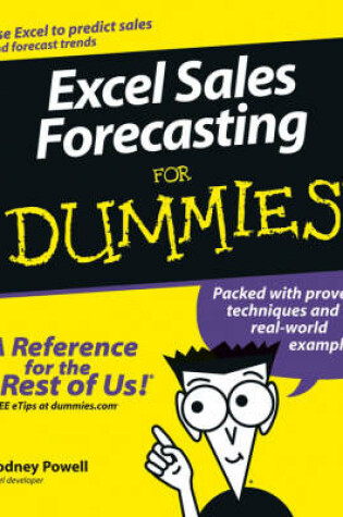 Cover of Excel Sales Forecasting For Dummies