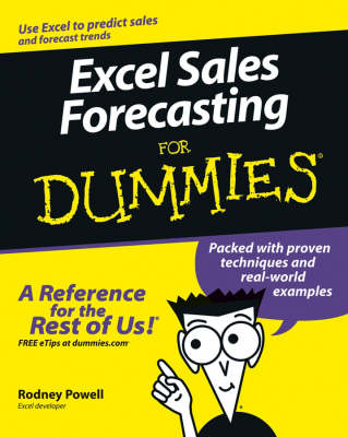 Book cover for Excel Sales Forecasting For Dummies