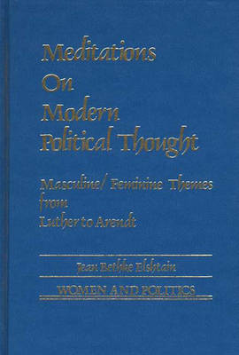 Book cover for Meditations on Modern Political Thought