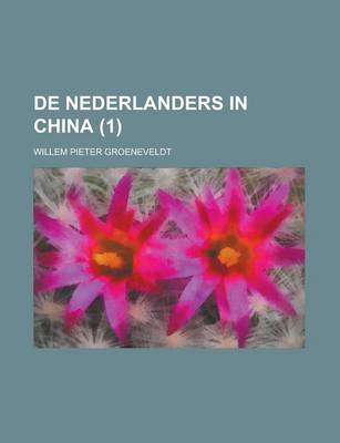 Book cover for de Nederlanders in China (1)