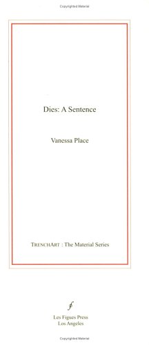 Book cover for Dies: A Sentence