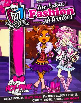 Book cover for Monster High Fierce Fashion Activities