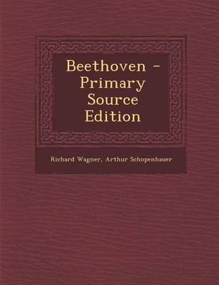 Book cover for Beethoven - Primary Source Edition