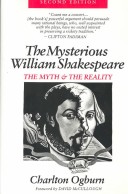 Book cover for The Mysterious William Shakespeare