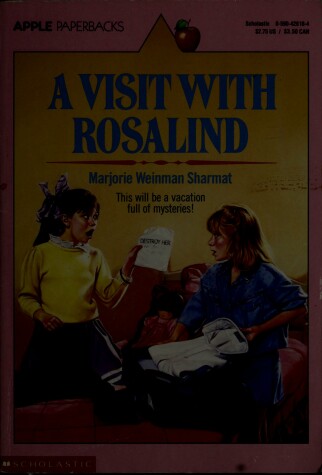 Book cover for Visit with Rosalind