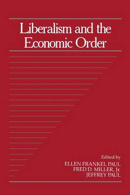 Cover of Liberalism and the Economic Order