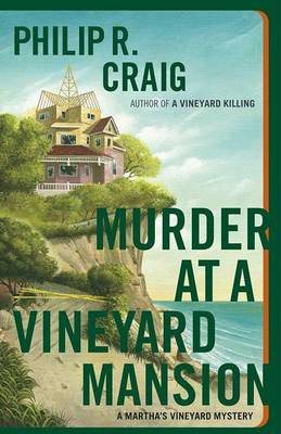 Book cover for Murder at a Vineyard Mansion