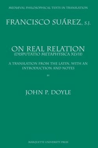 Cover of On Real Relation