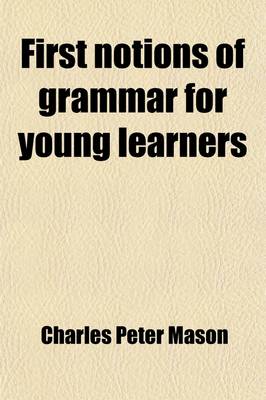 Book cover for First Notions of Grammar for Young Learners