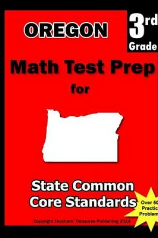 Cover of Oregon 3rd Grade Math Test Prep