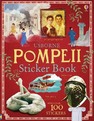 Book cover for Pompeii Sticker Book