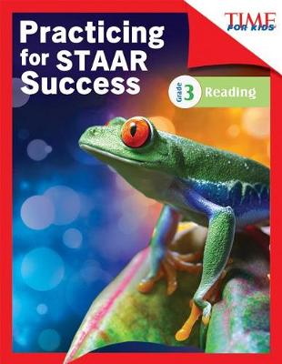 Book cover for Time for Kids Practicing for Staar Success: Reading: Grade 3