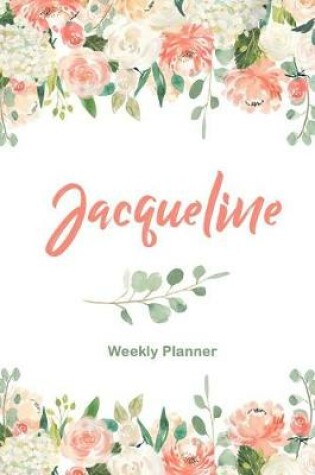 Cover of Jacqueline Weekly Planner