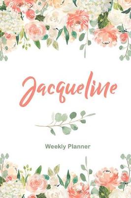 Book cover for Jacqueline Weekly Planner