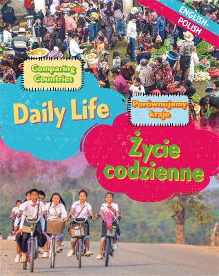 Book cover for Dual Language Learners: Comparing Countries: Daily Life (English/Polish)