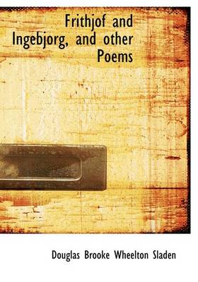 Book cover for Frithjof and Ingebjorg, and Other Poems